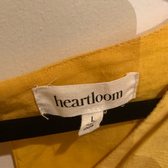 Heartloom Yellow Puffy Sleeve Maxi Dress - Picture 3 of 3